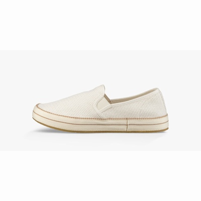 Tenis UGG Bren Slip-On Mulher Bege | PT-QXBFR